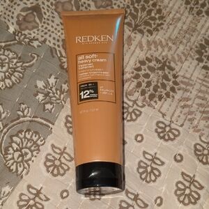 Redken All Soft Heavy Cream Treatment.
